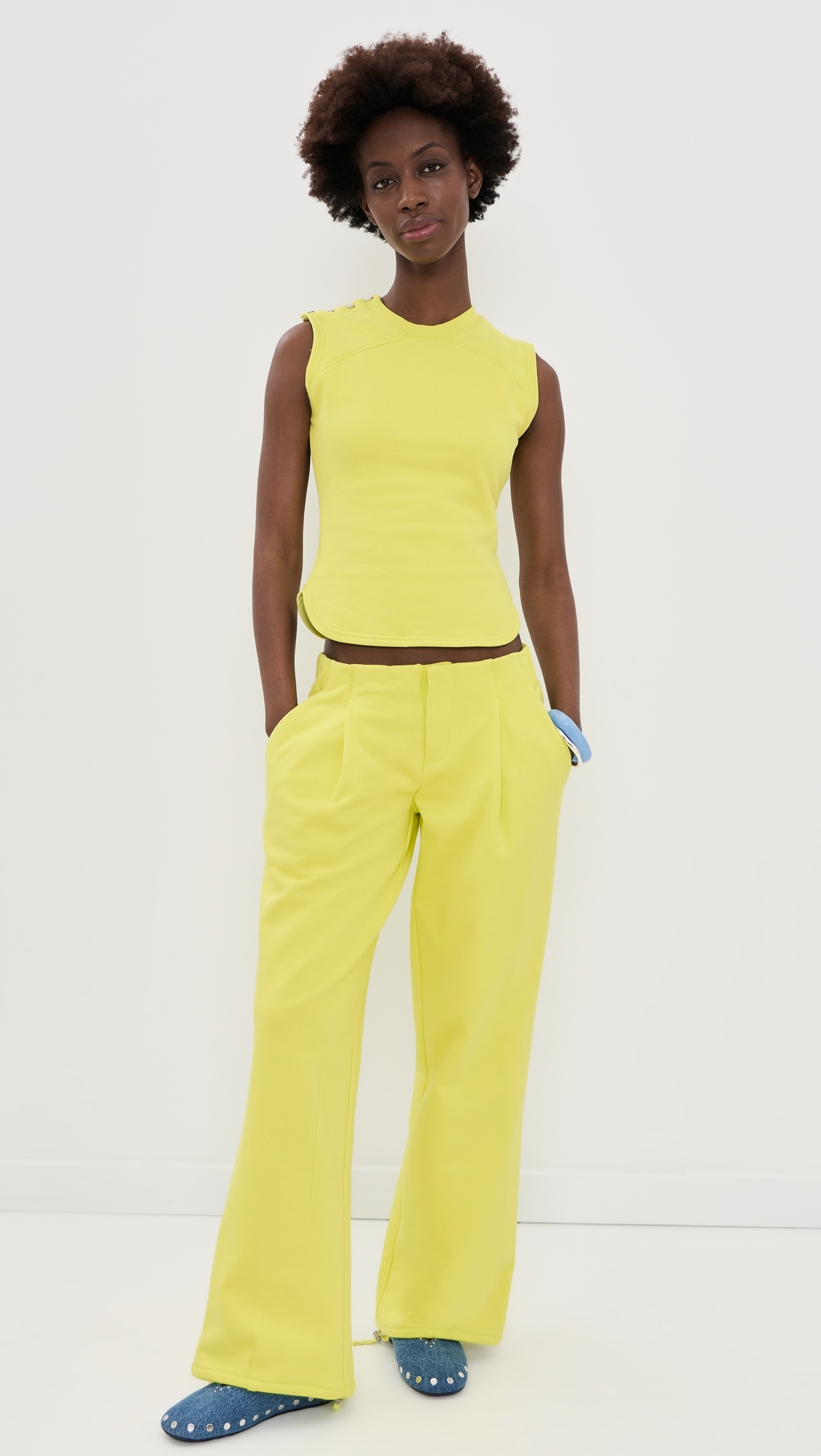 Trixie Sweat Trousers Highlighter