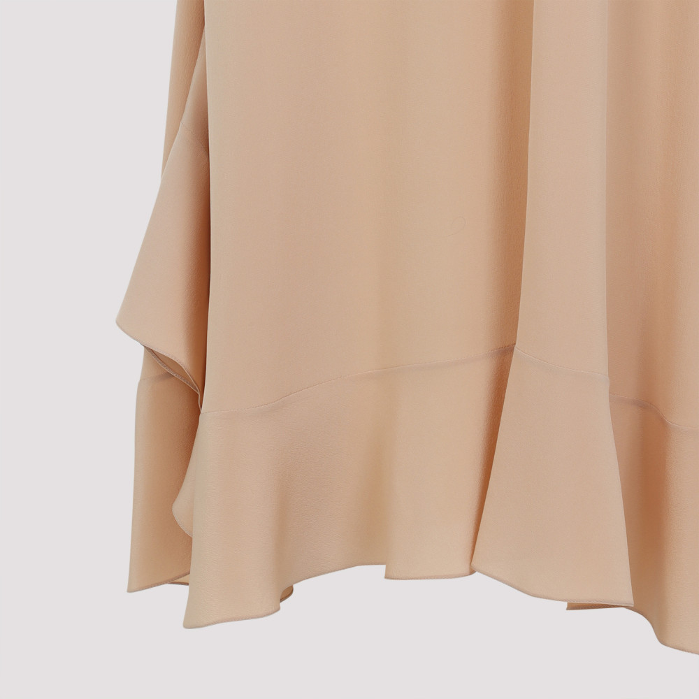 Long Crepe De Chine Sundress