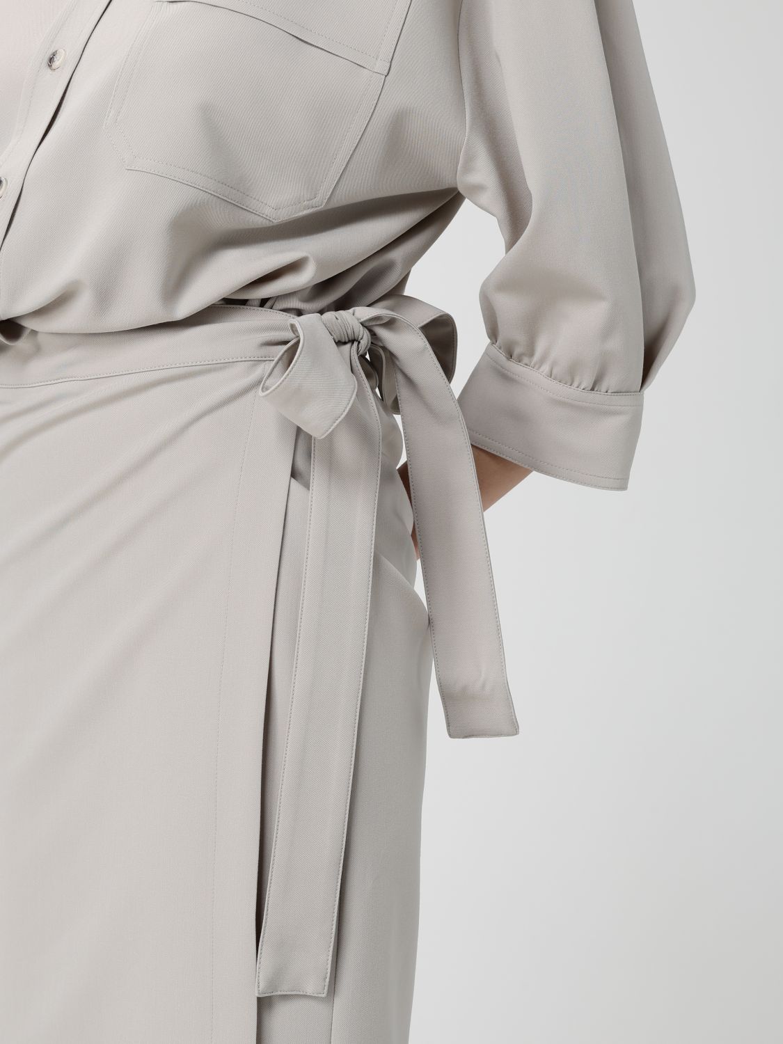 Dress Woman color Grey