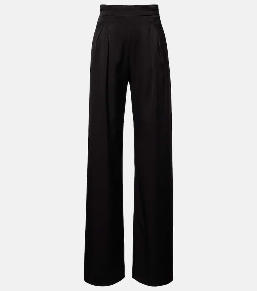 Divo satin wide-leg pants