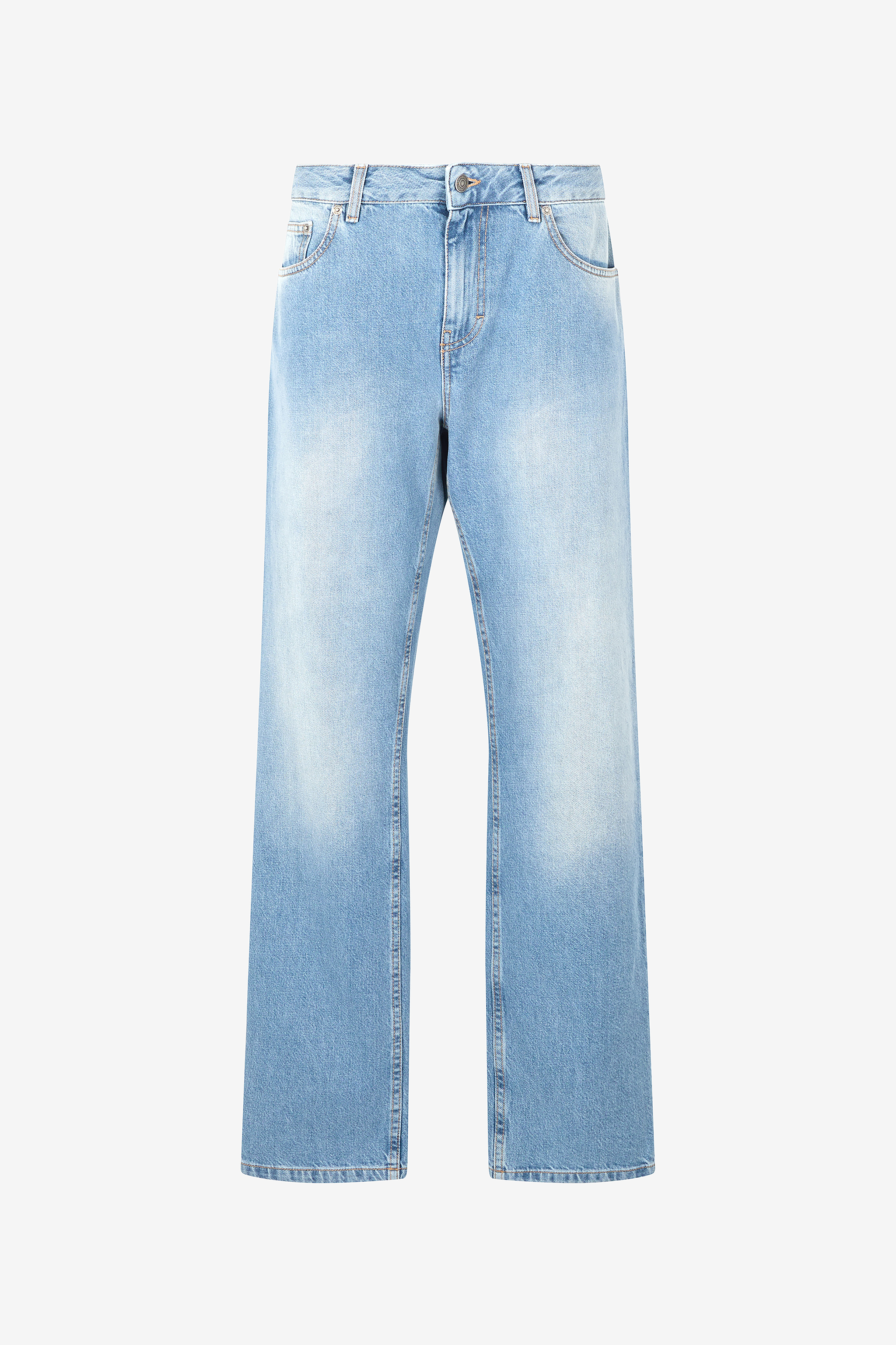 Jeans With Faded Detailing
