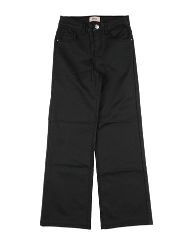 Kid Girl Pants Black Size 11 Viscose, Nylon, Elastane, Polyurethane