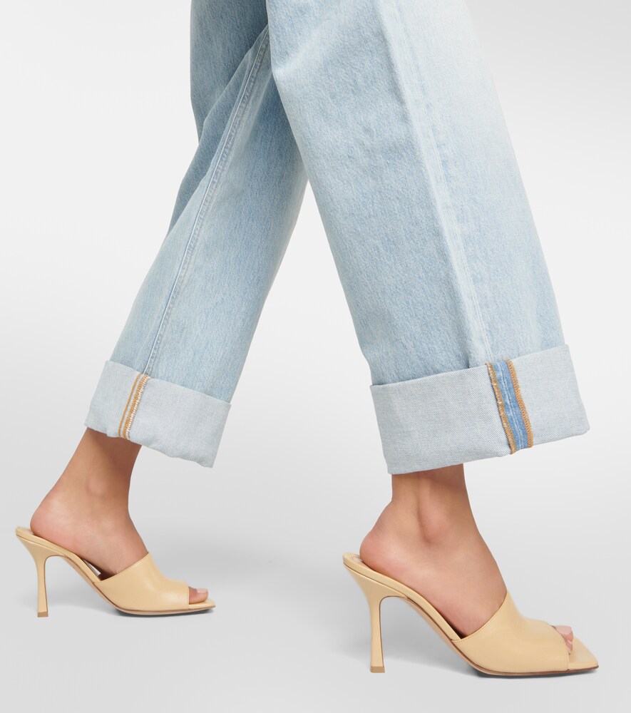 Ayla high-rise wide-leg jeans