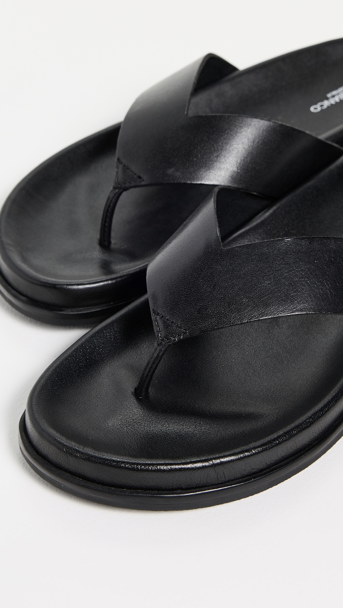 Tony Bianco Loop Sandals Black