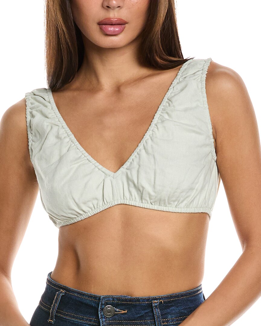 Bralette Linen-Blend Top
