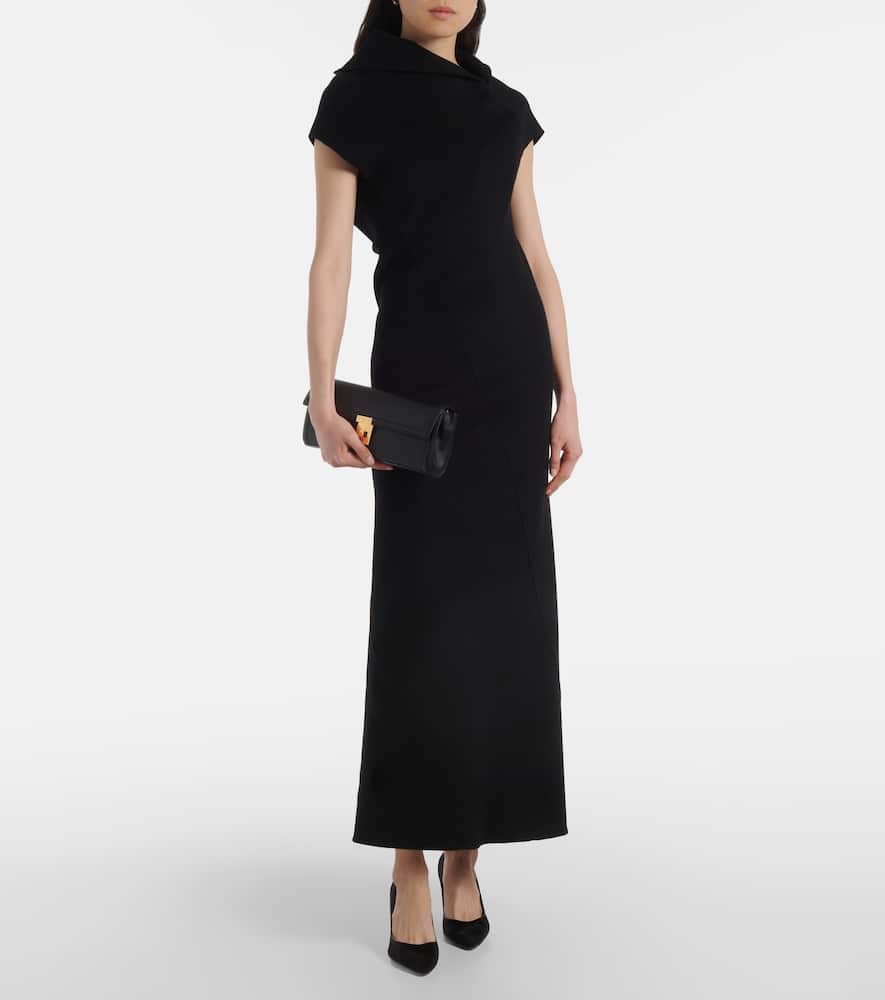 DeMellier Seville Mini leather clutch