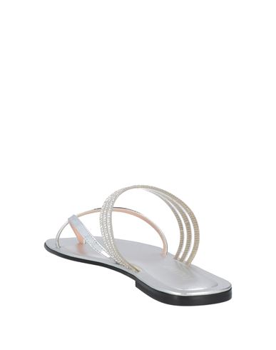Woman Thong sandal Silver