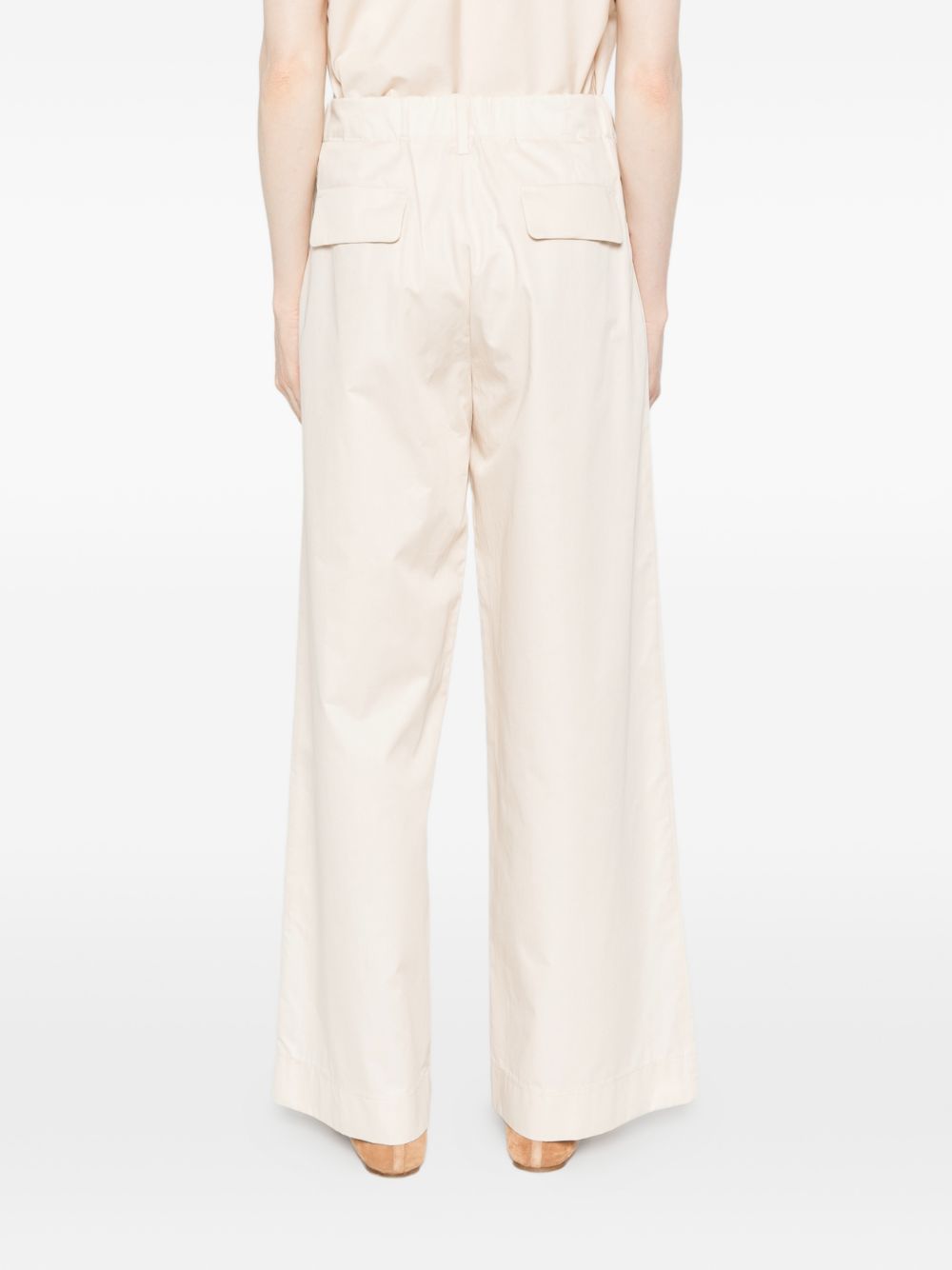 Susanne Bommer Pantalon large en coton