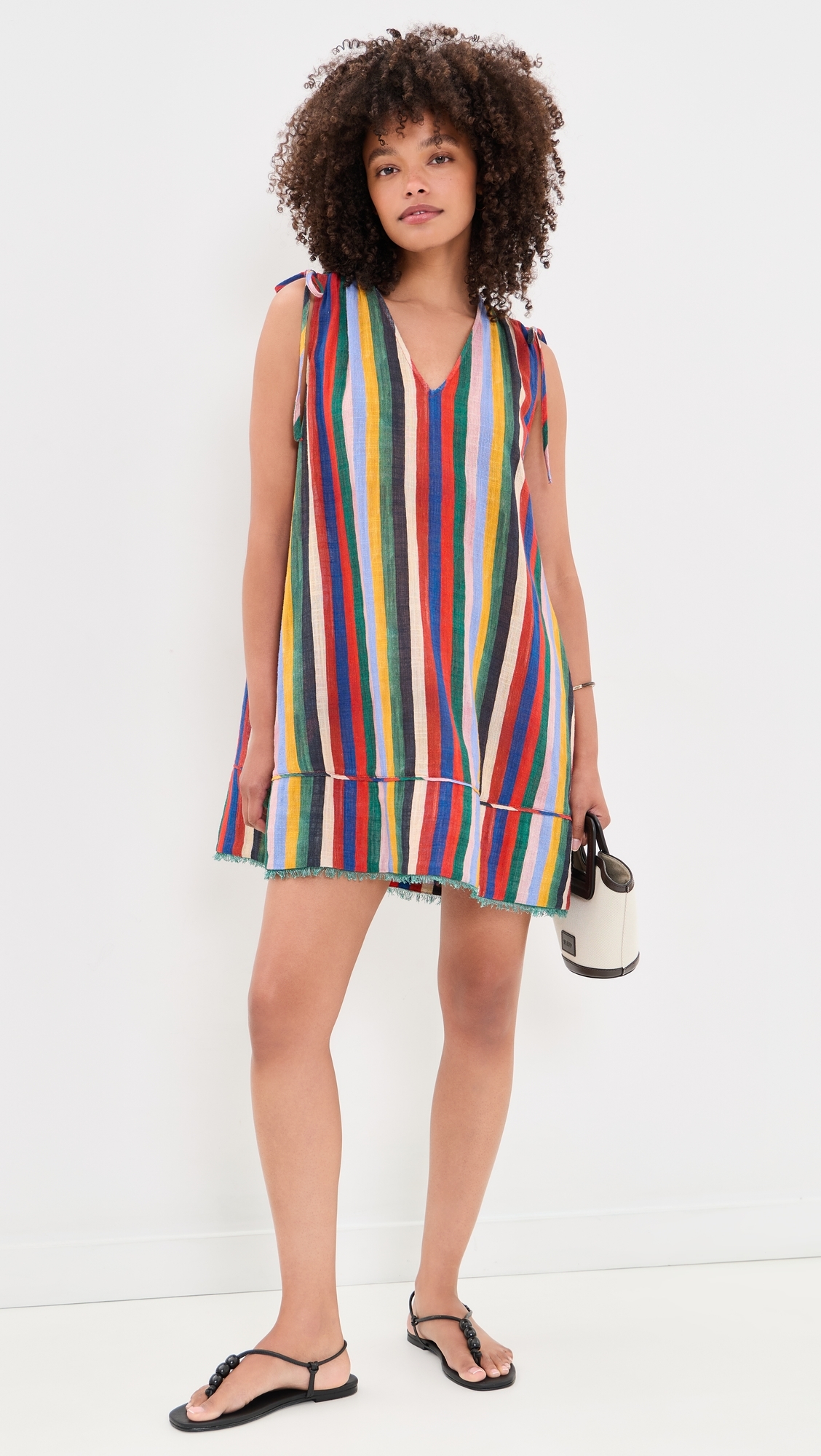 Elena Dress Artist Stripe