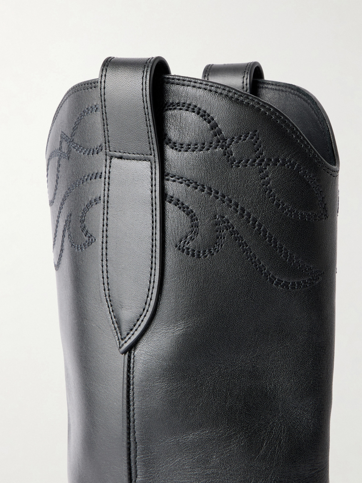 Towns Leather Boots - Black