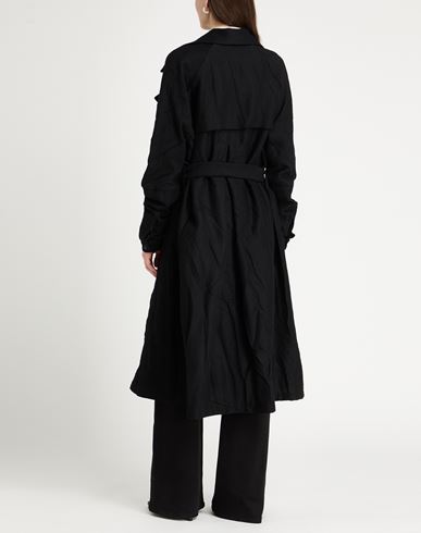 Woman Coat Black Size 6 Merino Wool