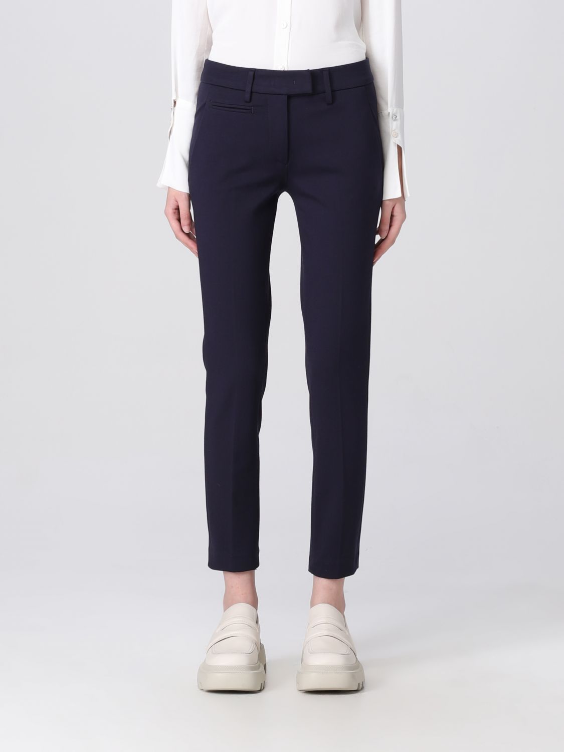 Pants Woman color Blue