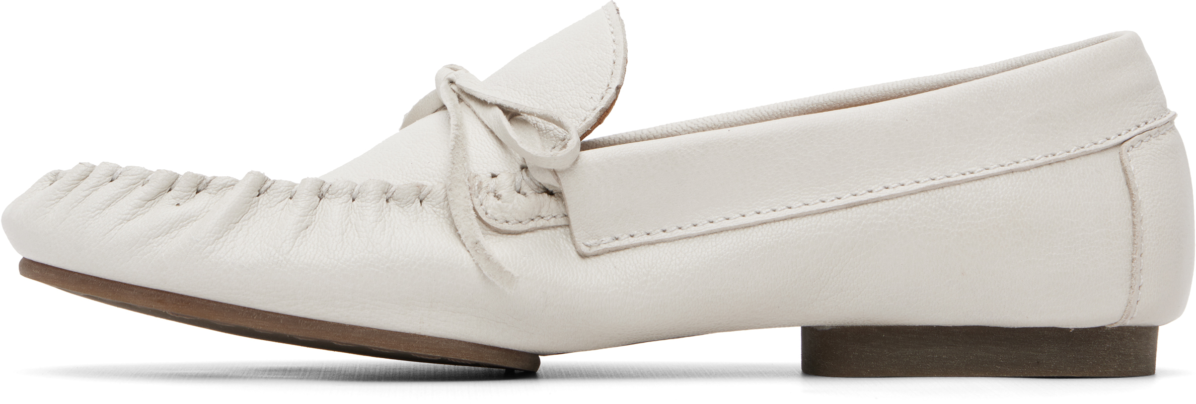 White 'Les Mocassins Souples' Loafers