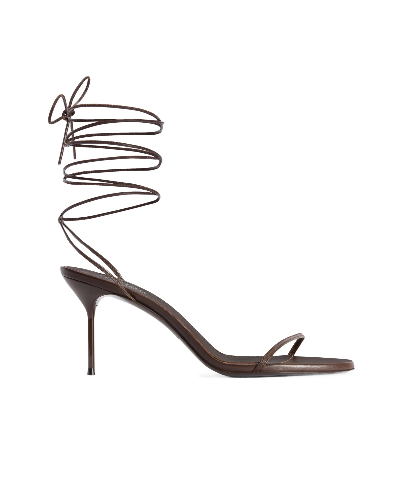 Lidia Lace-Up Heeled Sandals
