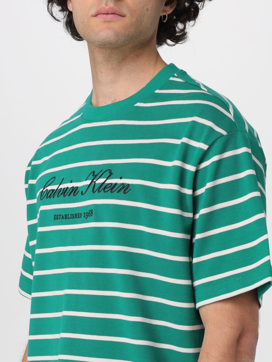 T-Shirt Men color Forest Green
