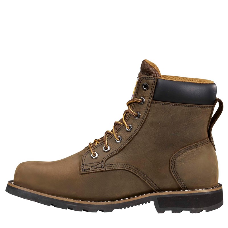 "Men's Frontier 6" Water Resistant Boots (Mossy Brown Leather)