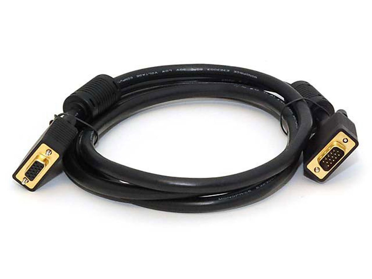 Super VGA (SVGA) Monitor Extension Cable, 6ft