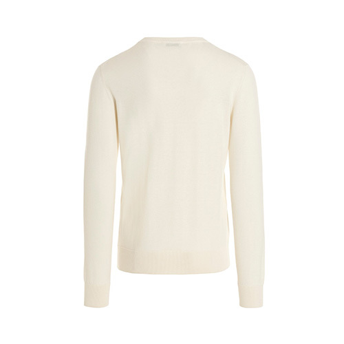Fox-jacquard jumper - Neutrals