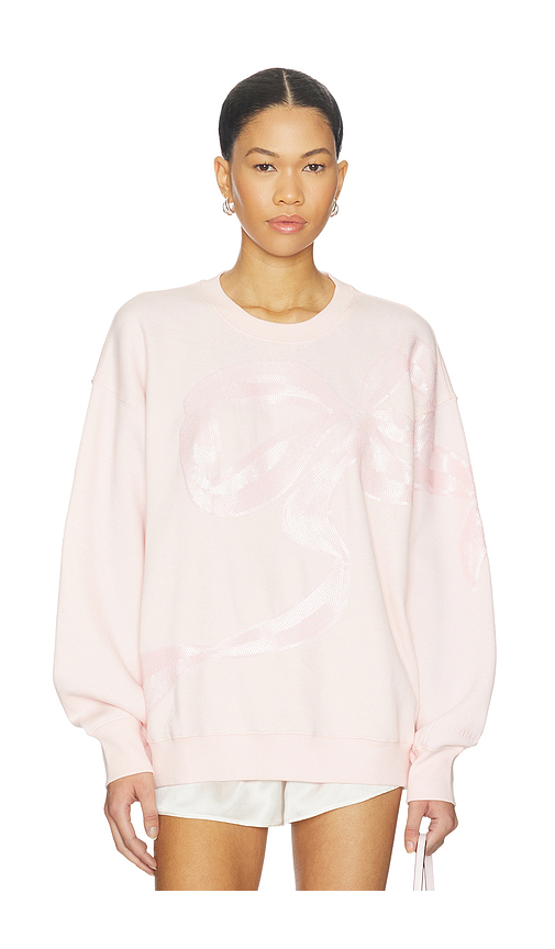 LoveShackFancy Palo Pullover in Pink. - XS/S also in