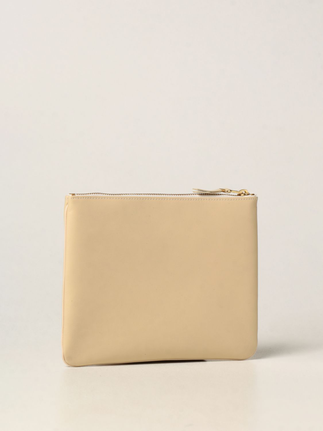 Clutch bag in leather