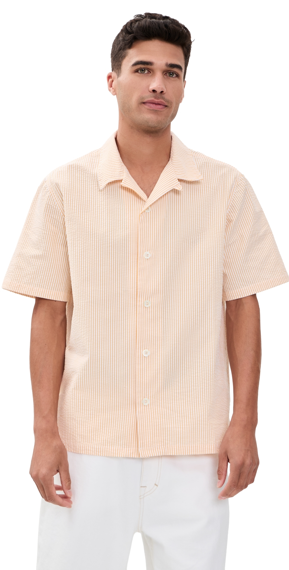 Seersucker Striped Cocktail D'amore Shirt Better In The Sun