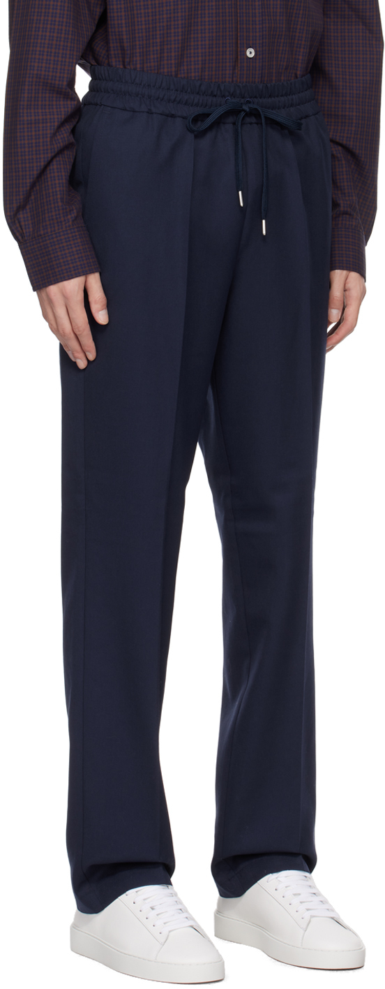 Navy 'Le Pantalon Droit' Trousers
