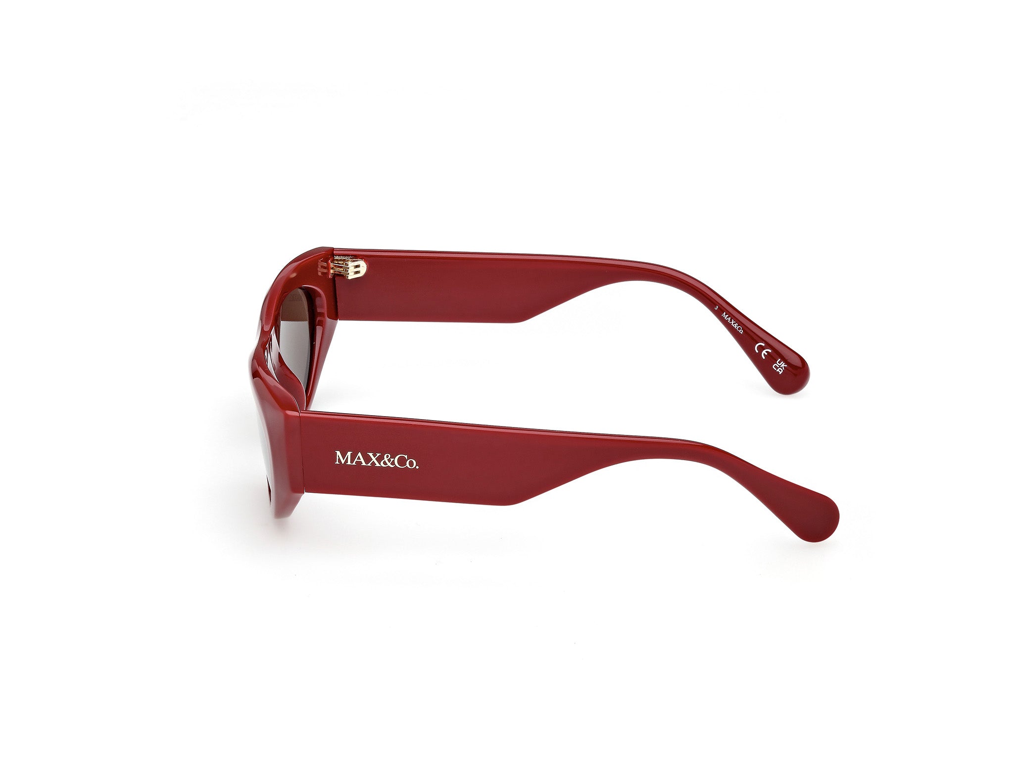 MAX&Co Mujer MAX&Co MO0147 66E Gafas de sol Inyectado Rojo Marrón Cat Eye Norma