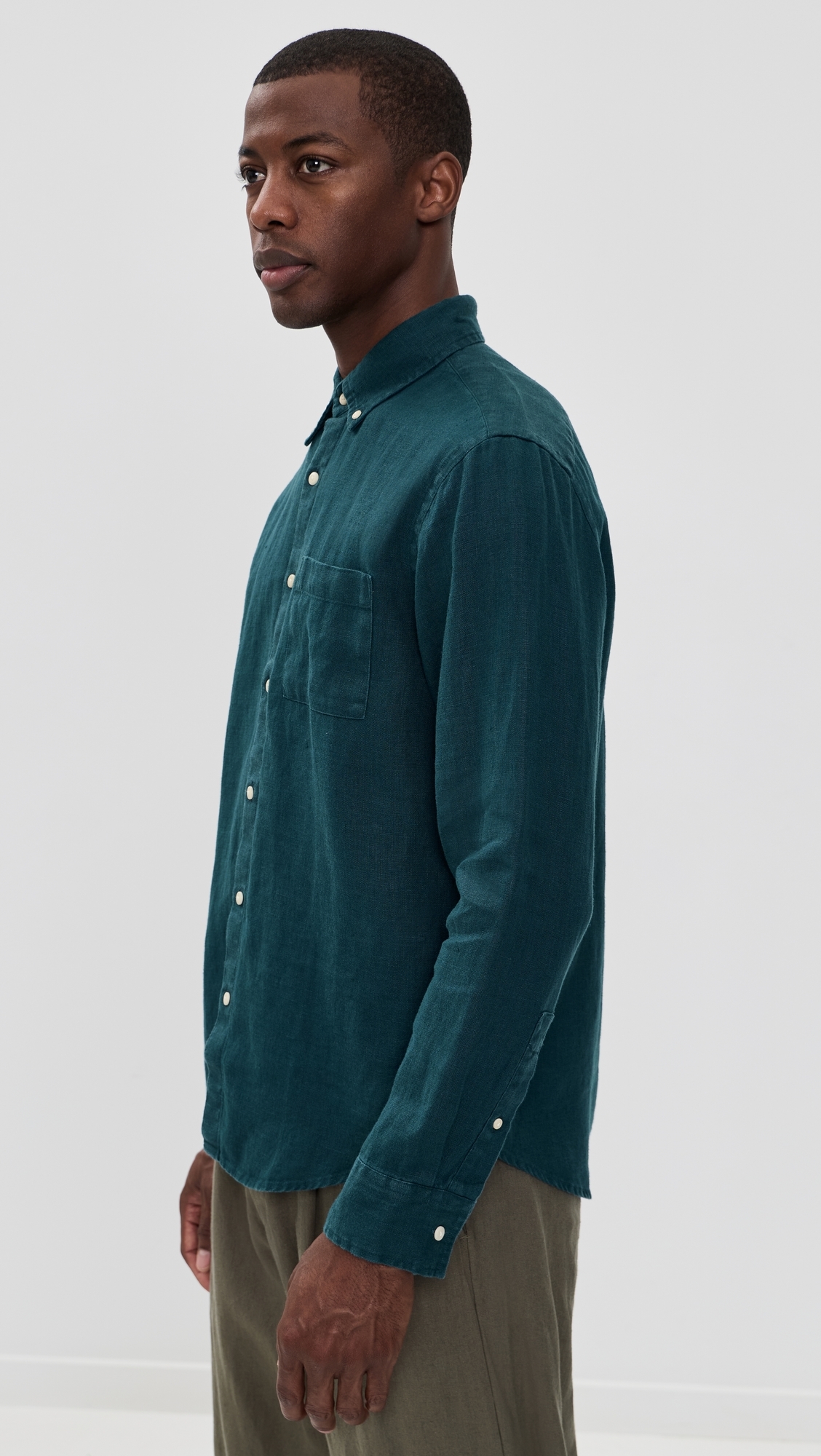 Linen Playa Shirt Dusk