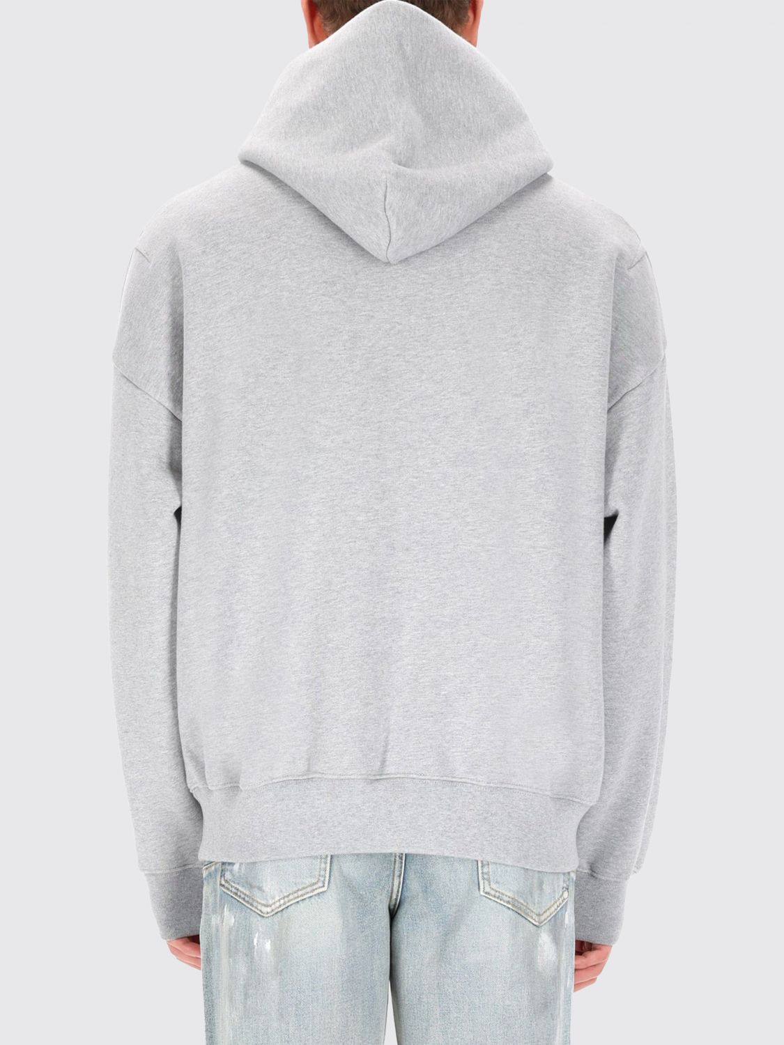Sweatshirt Men color Grey