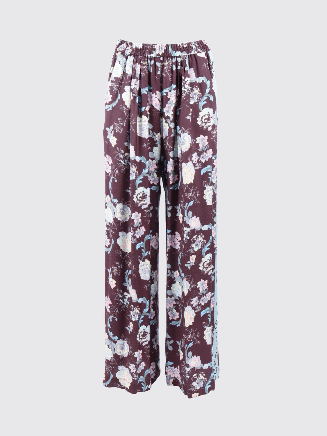 Pants Woman color Brown