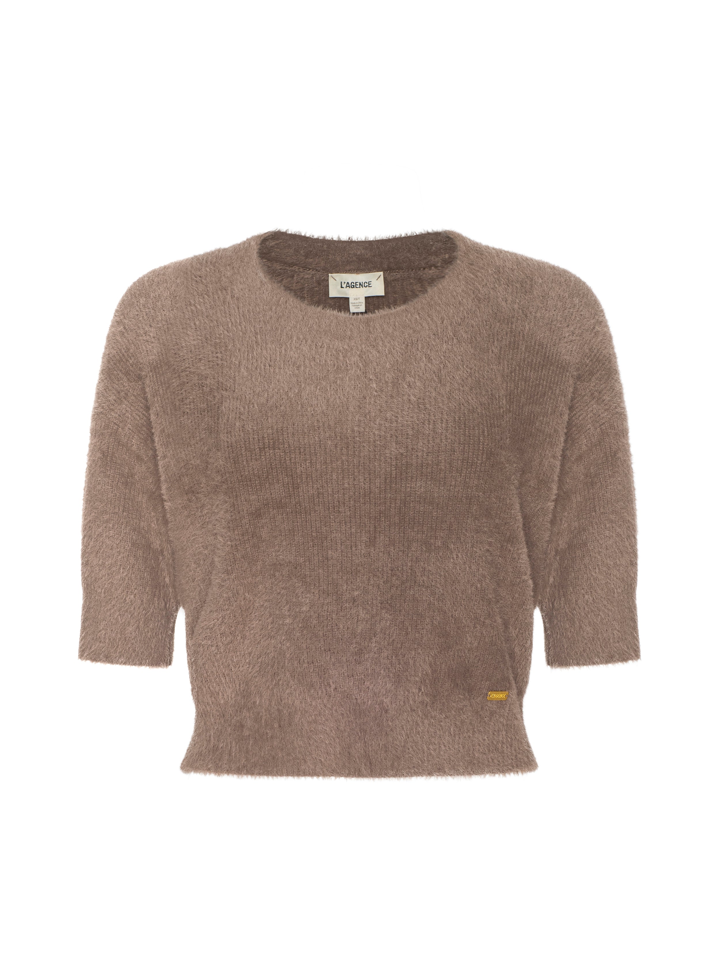 Guinevere Cropped Pullover In Cardamom