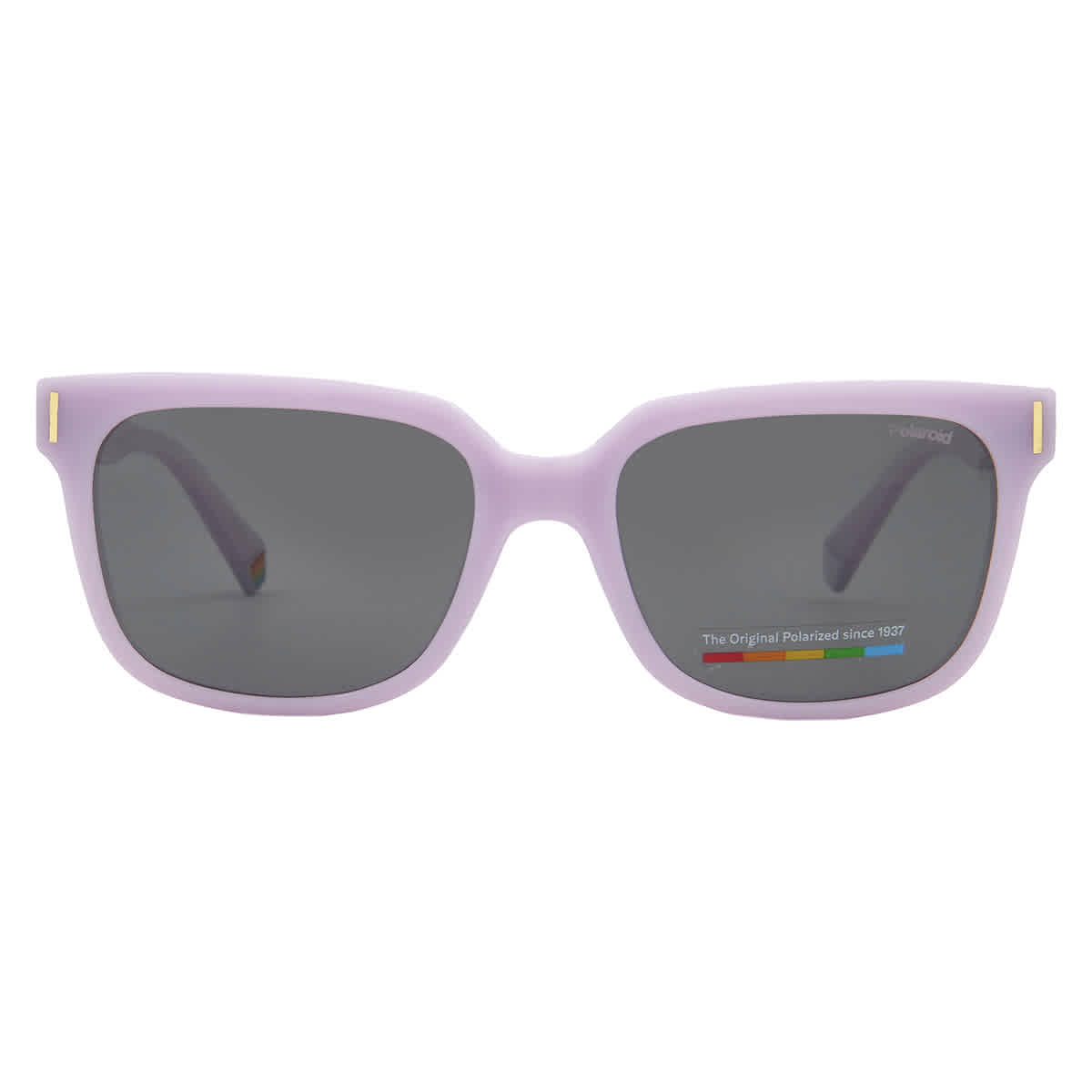 Polarized Grey Square Unisex Sunglasses PLD 6191/S 0789/M9 54