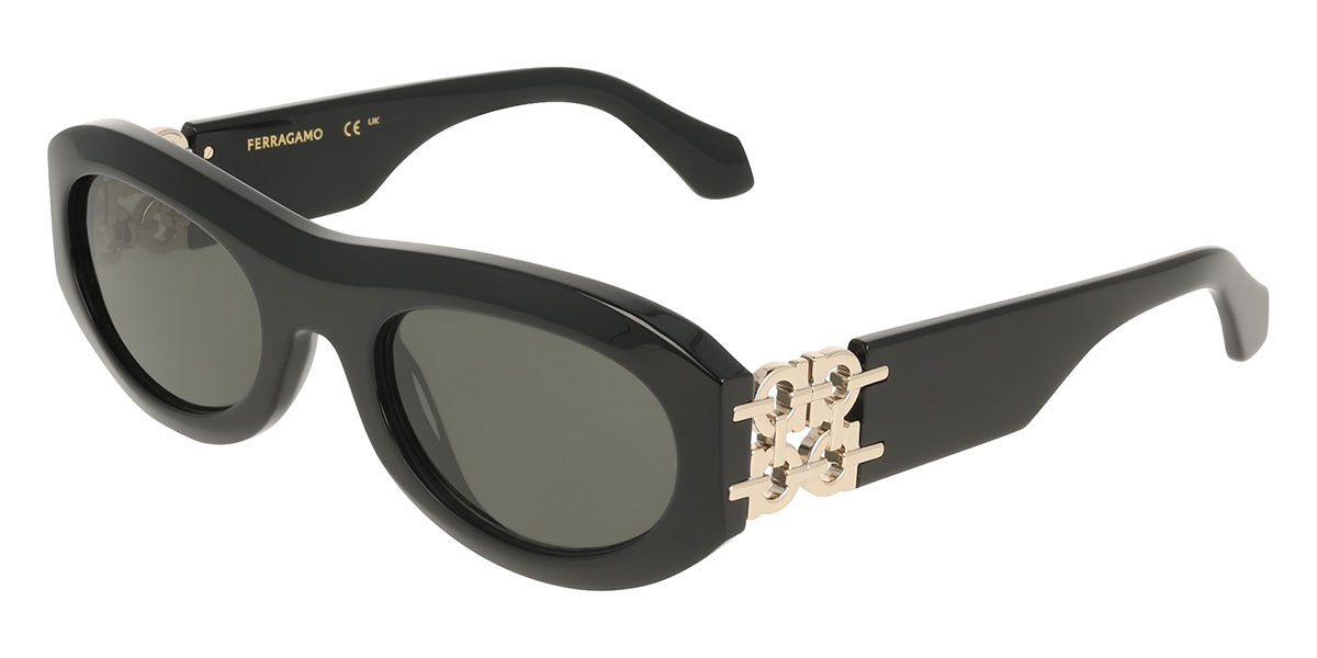 Salvatore Ferragamo SF2082SE 001 Women's Sunglasses Black