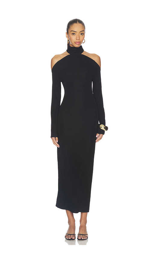 NBD Lyra Maxi Dress in Black. M. Also in XS
