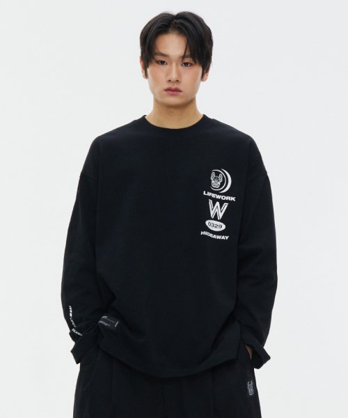 Multi-logo print t-shirt