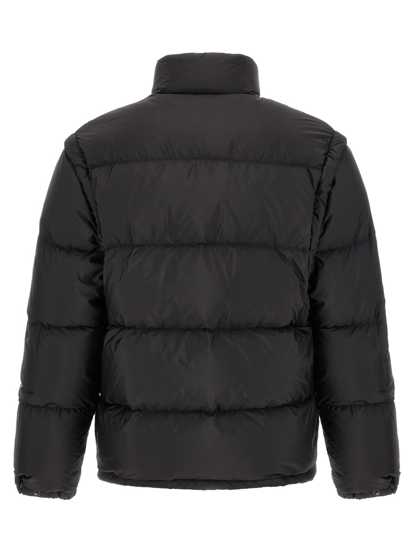 Prada - padded jacket high collar elasticated cuff