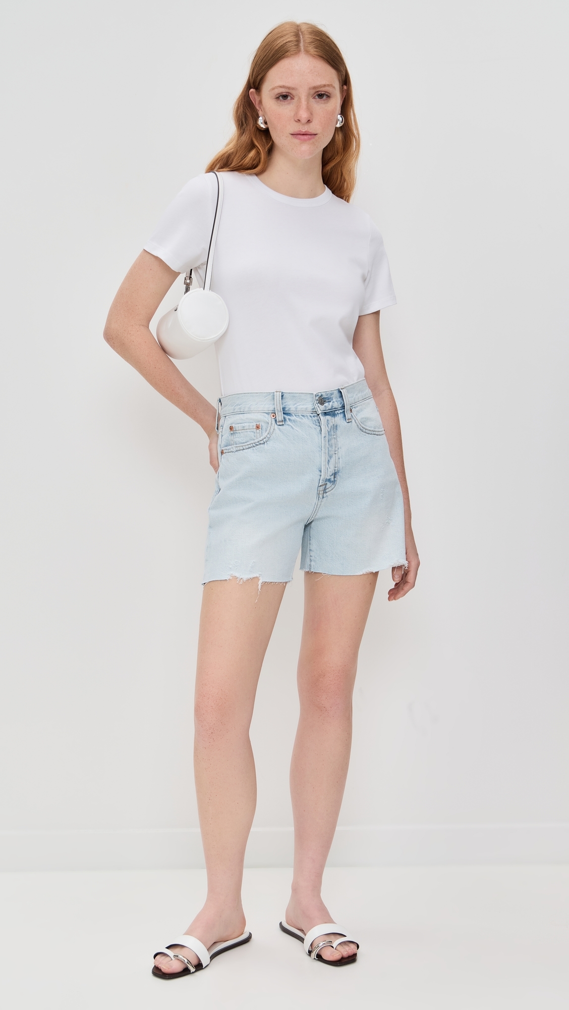 Pistola Denim Alba Tee Le Blanc