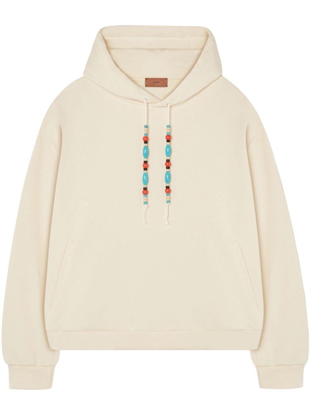French Terry drawstring hoodie - Neutrals