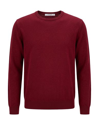 Man Sweater Brick Size 40 Wool