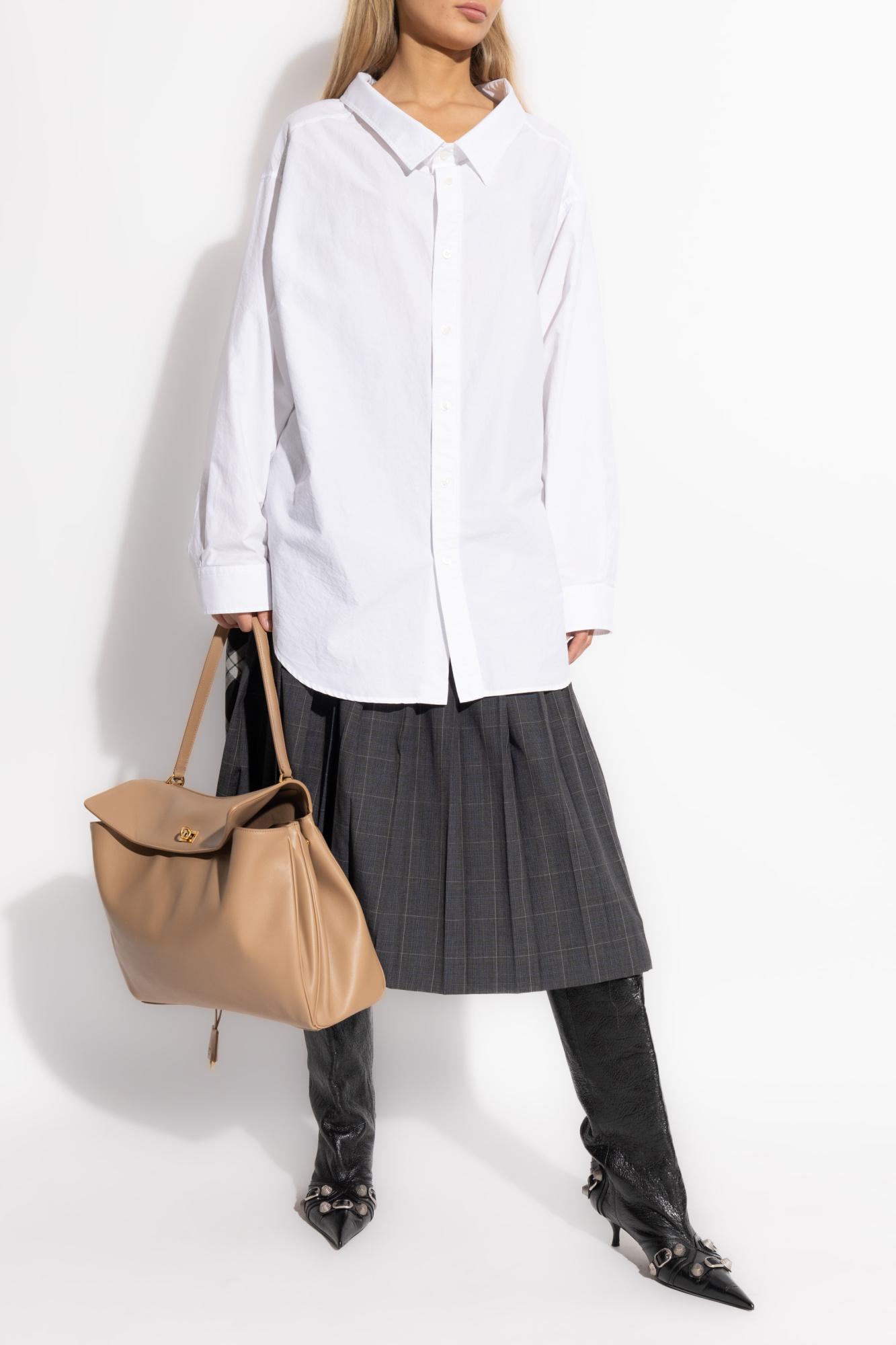 Loose-fit Shirt, Women's, White