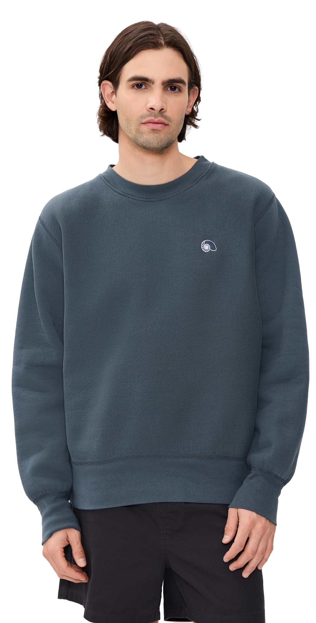 Crewneck Sweatshirt Slate Blue
