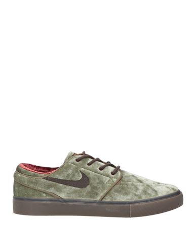 Woman Sneakers Military green Size 4.5 Textile fibers
