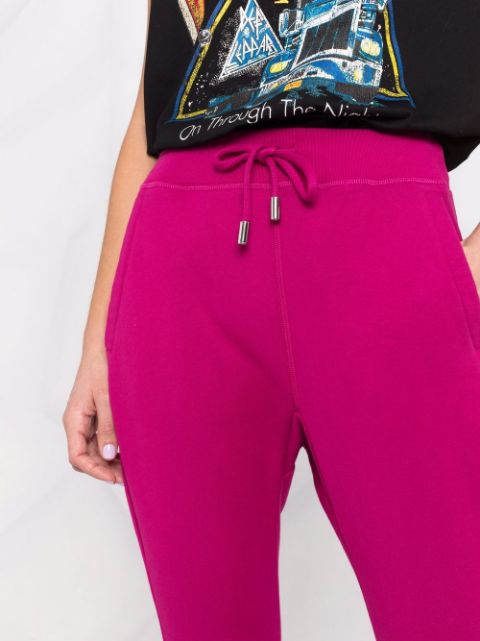 Icon-print track pants