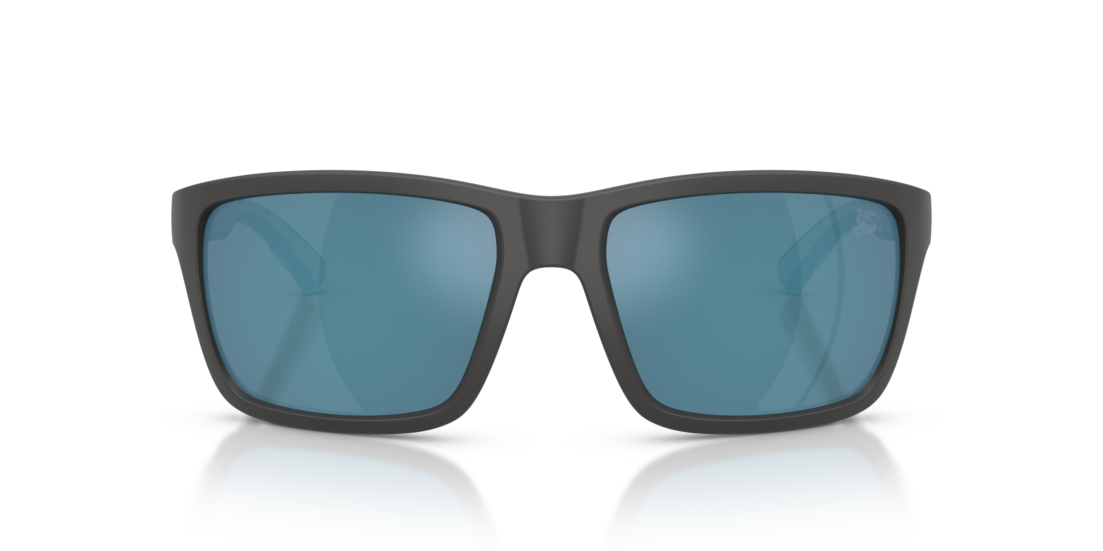 Burberry Man Burberry BE4483 423355 Sunglasses Injected Grey Blue Squared Norma