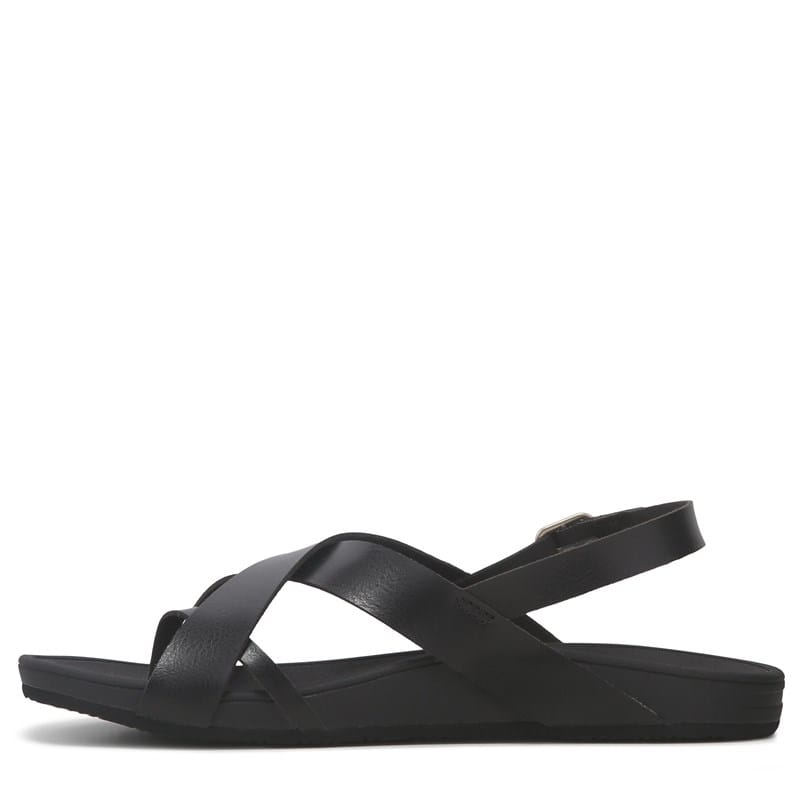 Women's Vista Malia Toe Loop Sandals (Black)