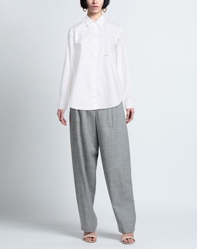 Woman Shirt White Size 10 Cotton