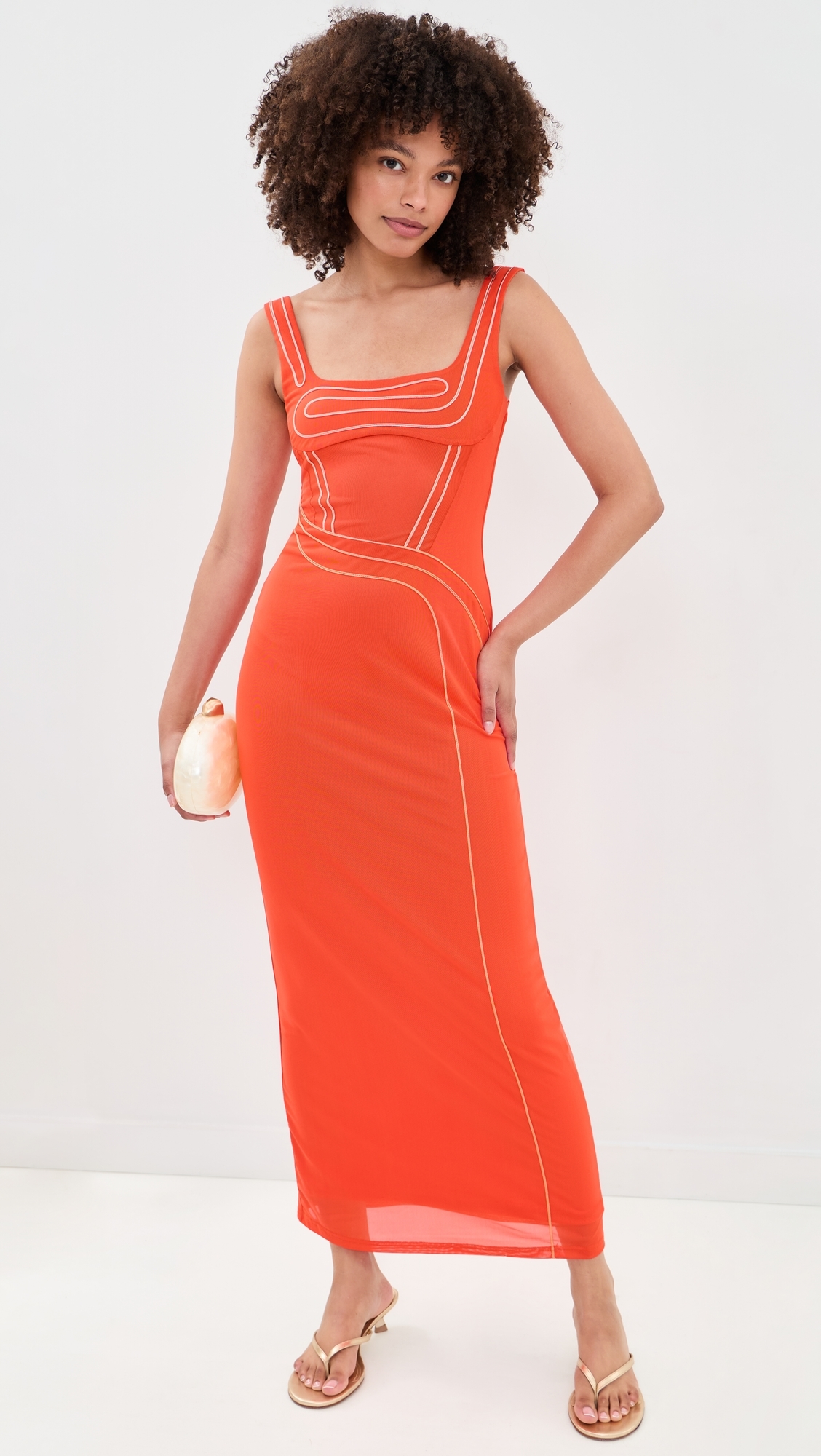 Bexley Maxi Dress Pomegranate
