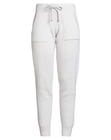 Woman Pants White Size M Wool, Viscose, Cashmere
