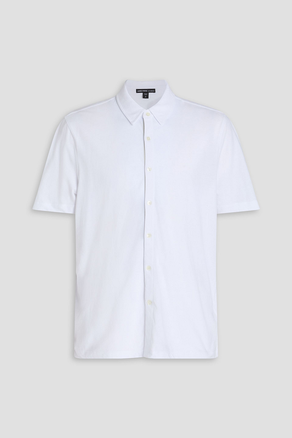 Cotton-jersey shirt - White - 1