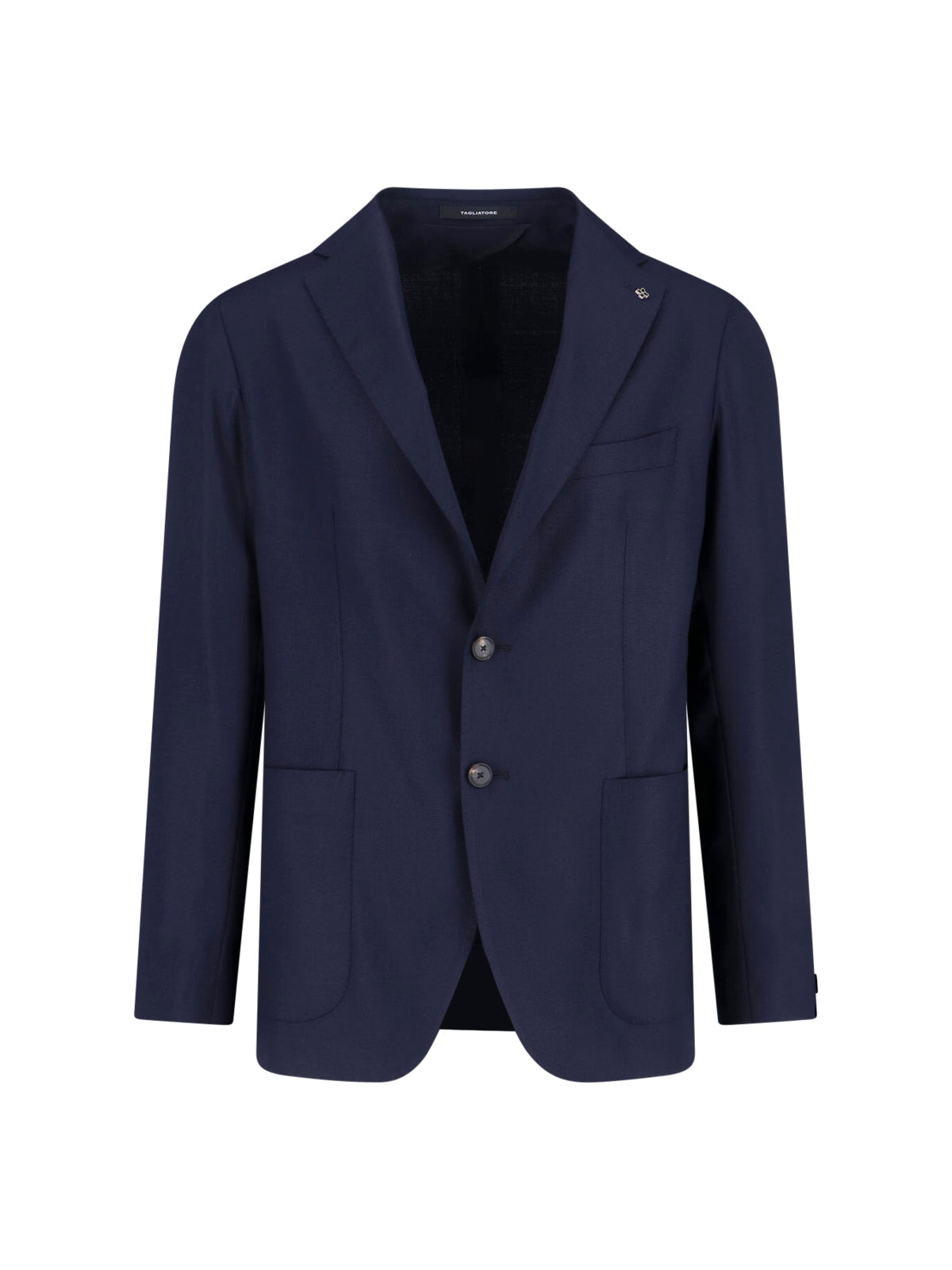 Men's Tailored Wool Jacket in Stretch Virgin Wool